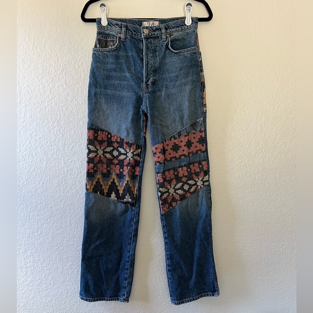 We the free Rocky Mountain patchwork denim 24